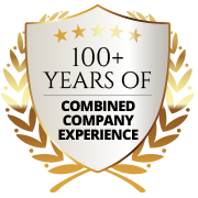 100 Years of Combined Experience Emblem