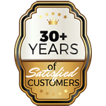 30+ Years of Satisfied Customers