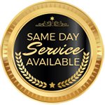 Same Day Service Available