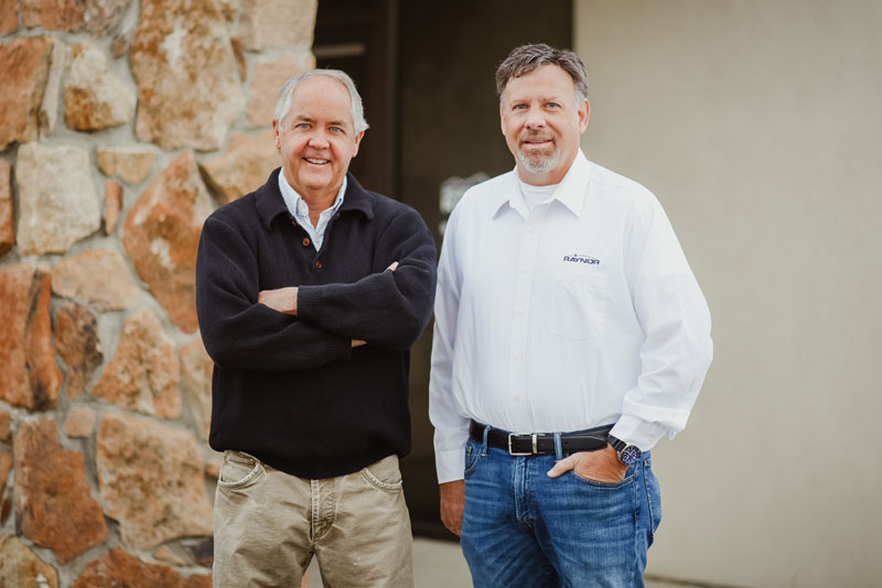 The owners of Front Range Raynor, Pete Long and Roger Schaake.