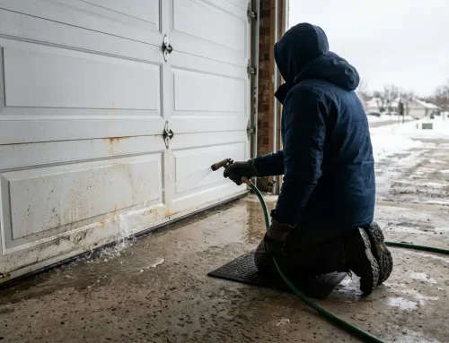 Effects of Road Salt on Garage Doors in Colorado